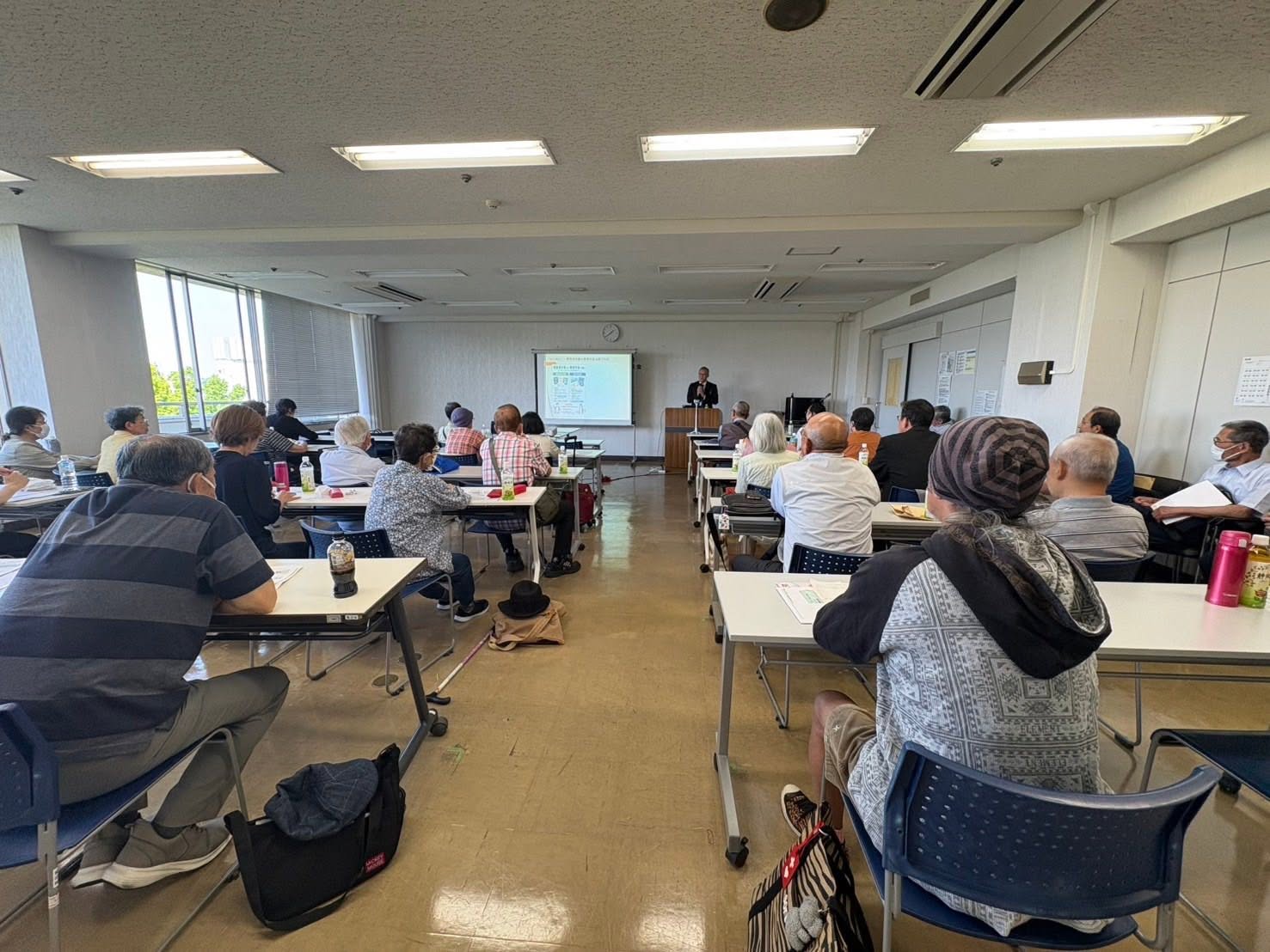 オストミー協会静岡支部 障害年金セミナーの様子